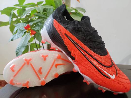 Nike Football Shoes Red Black-72